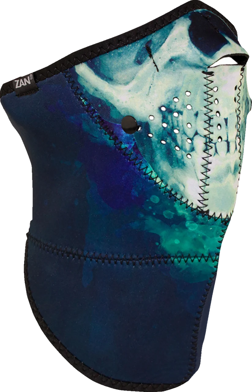 ZAN HeadGear 3-Panel Neo-X Neoprene Face Mask - Paint Skull