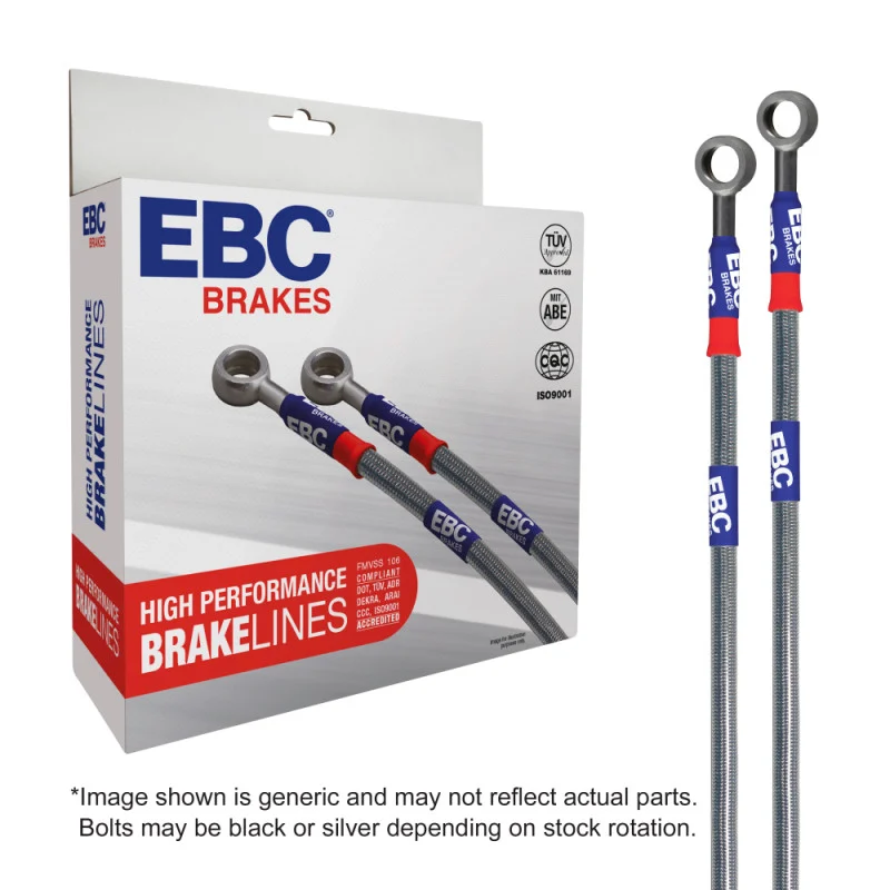 EBC 07-08 Yamaha FZ6 S2 Front Brake Line - BLM2012-2F