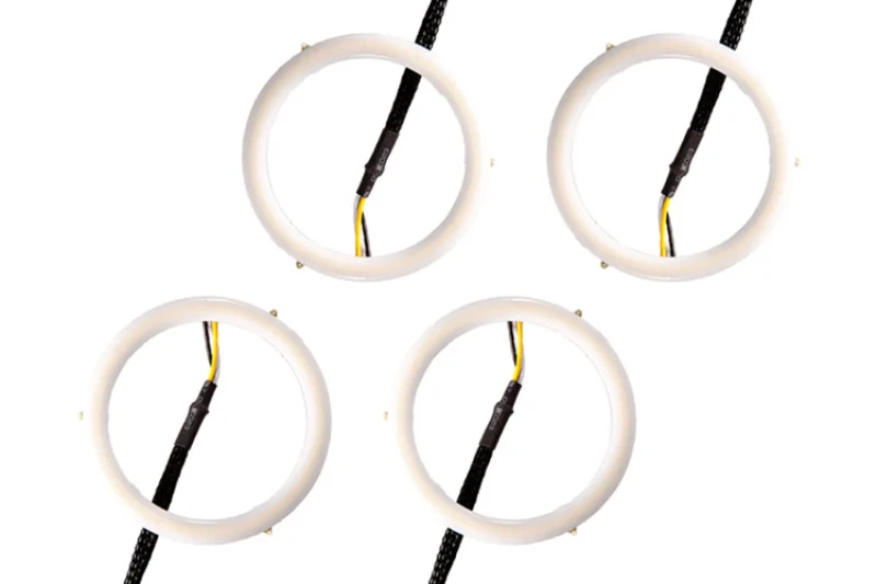 Diode Dynamics Halo Lights LED 70mm - Red Four