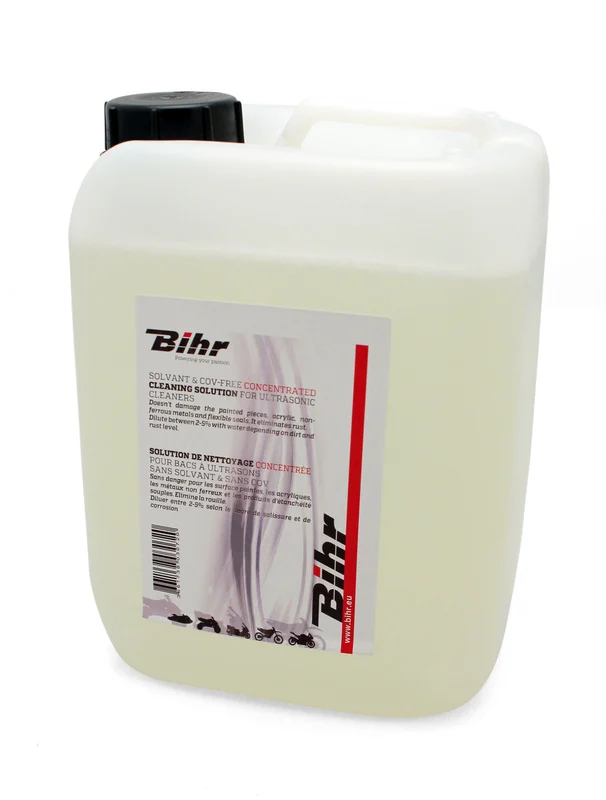 Bihr Solvant & COV-Free Concentrated Cleaning Solution -Ultrasonic Cleaner - 4x5L