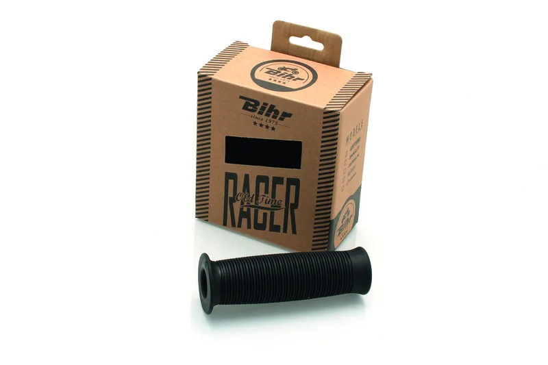 Bihr Vintage Hattori Grips No Waffle - Black