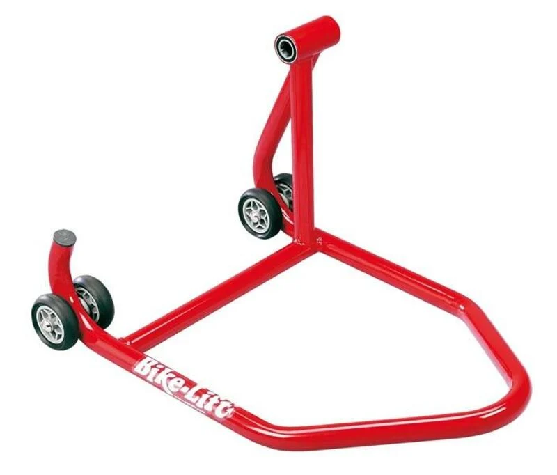Bike-Lift One Armed Rear Stand Right Hand Hold Red