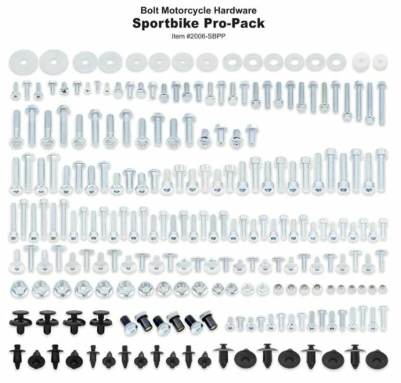 Bolt Sportbike Pro Pack for Honda/Kawasaki/Suzuki/Yamaha sports bikes