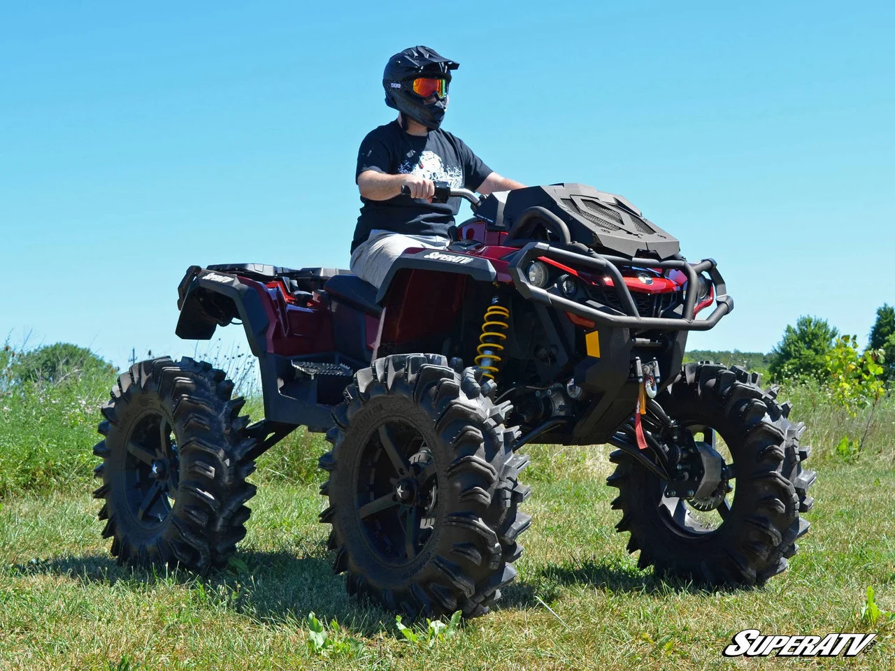 SuperATV 4 Inch Portal Gear Lift - 2012+ Can-Am Outlander