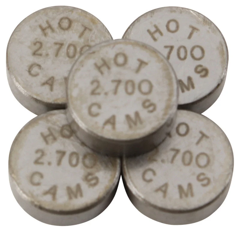 Hot Cams 2008-2013 Yamaha WR 250 R Dual Sport 250cc 2.70mm Shim Kit - 5 Pack - 5PK748270