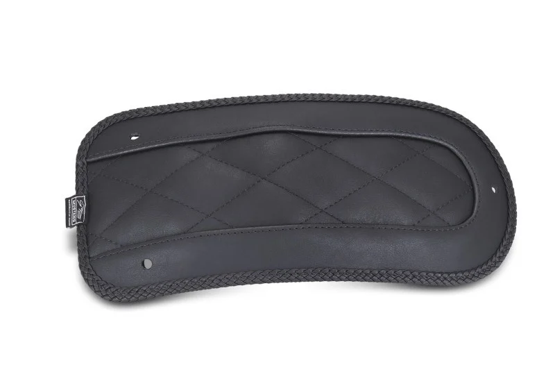 Mustang 97-25 Harley FL Touring Fender Bib - Black/Black - 78195