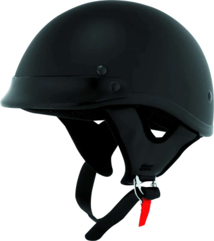 Skid Lids Traditional Helmet Flat Black - Large