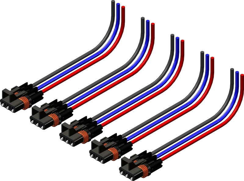 KFI Polaris Wire 3-Pin Harness 5 pk.