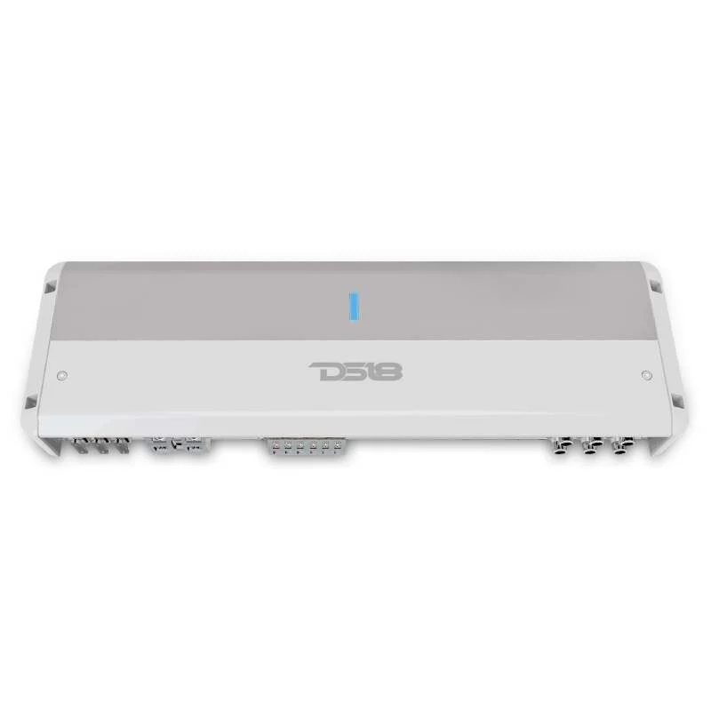 DS18 6-Channel Class-D Amp Full-Range 6x230 Watts RMS at2 ohm 6x150 Watts RMS 4 ohm IP55 Waterproof