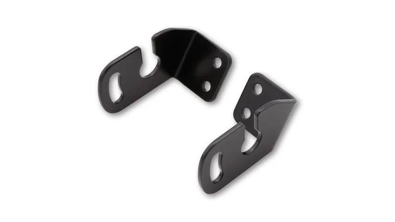 HIGHSIDER pro Indicator Adapter Black Original, For License Plate Holder, Aprilia/BMW/Triumph/Yamaha (Pair)