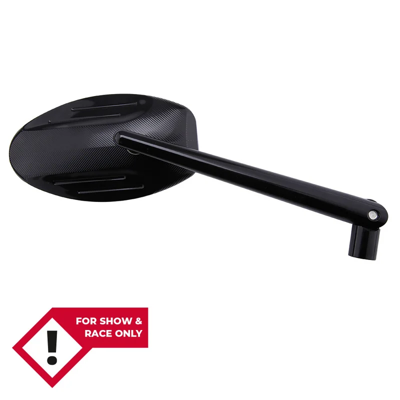 HIGHSIDER smart Handlebar Mirror Ferrara Black (1pc)