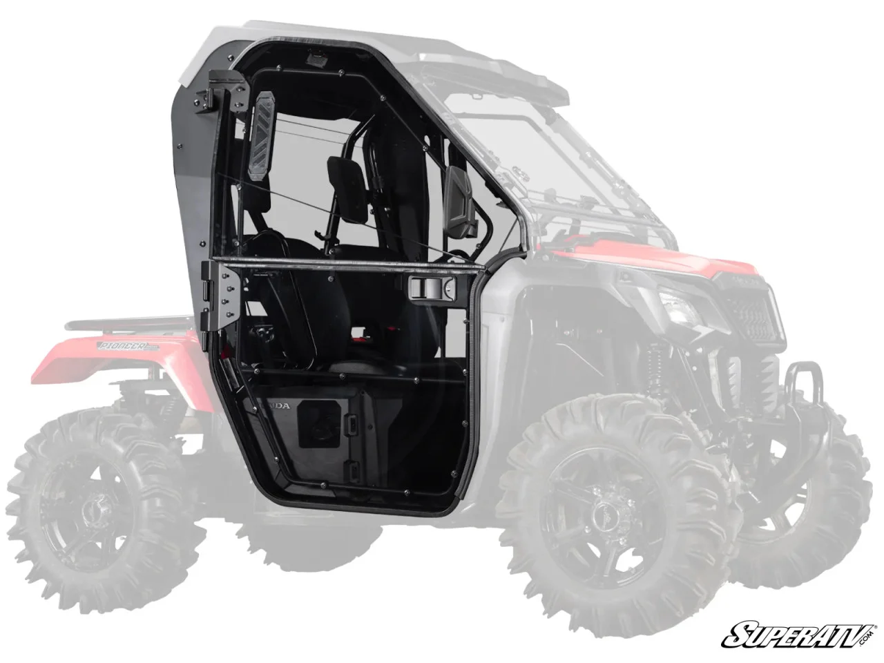 SuperATV Convertible Cab Enclosure Doors - Honda Pioneer 520