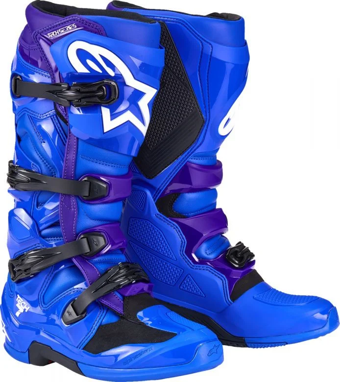 Alpinestars Tech 7 Blue Boots - 2025