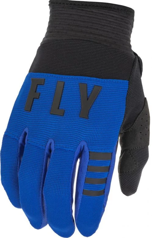 Fly Racing Youth F-16 Block Blue Gloves