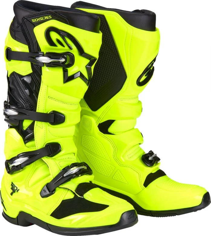 Alpinestars Tech 7 Yellow Boots - 2025