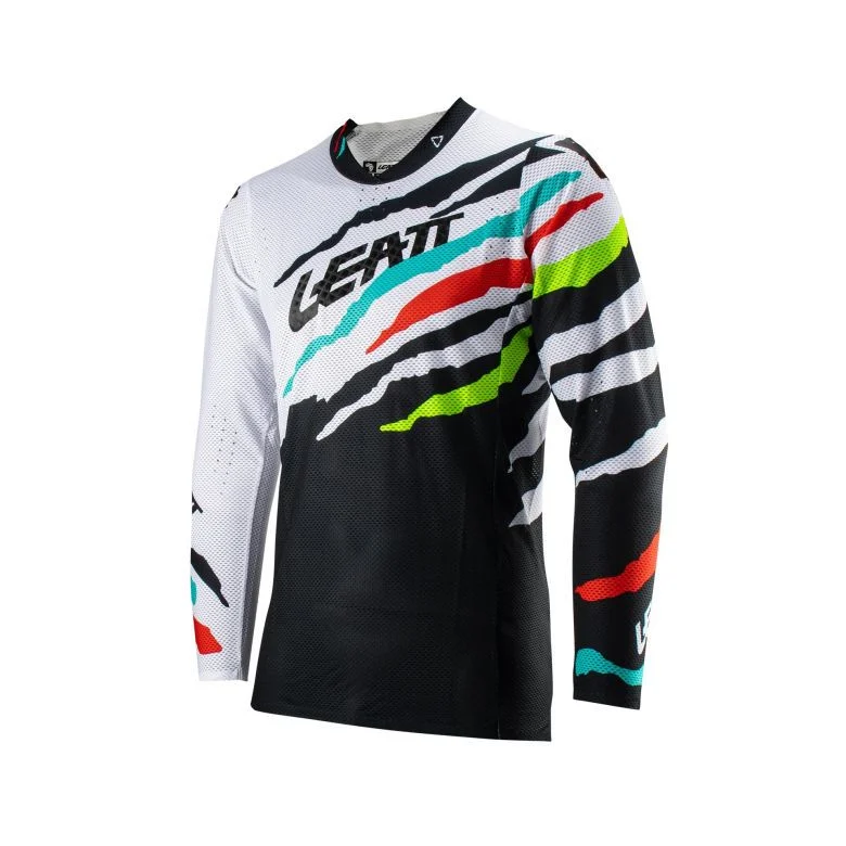 Leatt Moto 5.5 White Tiger UltraWeld Jersey