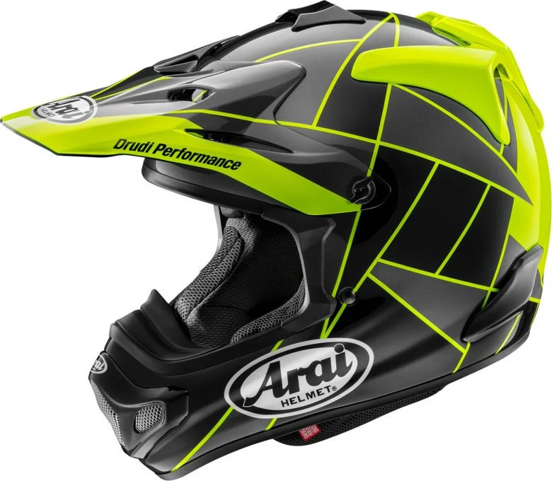 Arai VX-Pro4 Fragments Yellow Helmet