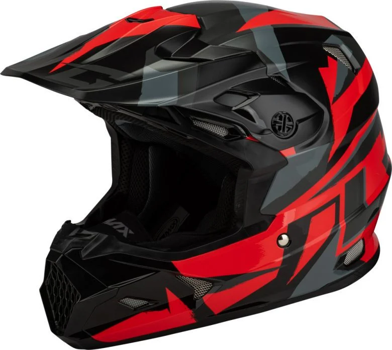 GMax MX96S Splinter Red MIPS Helmet with Free Snow Kit