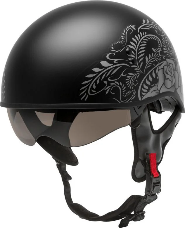 GMax HH65 Naked Half Helmet - Rose