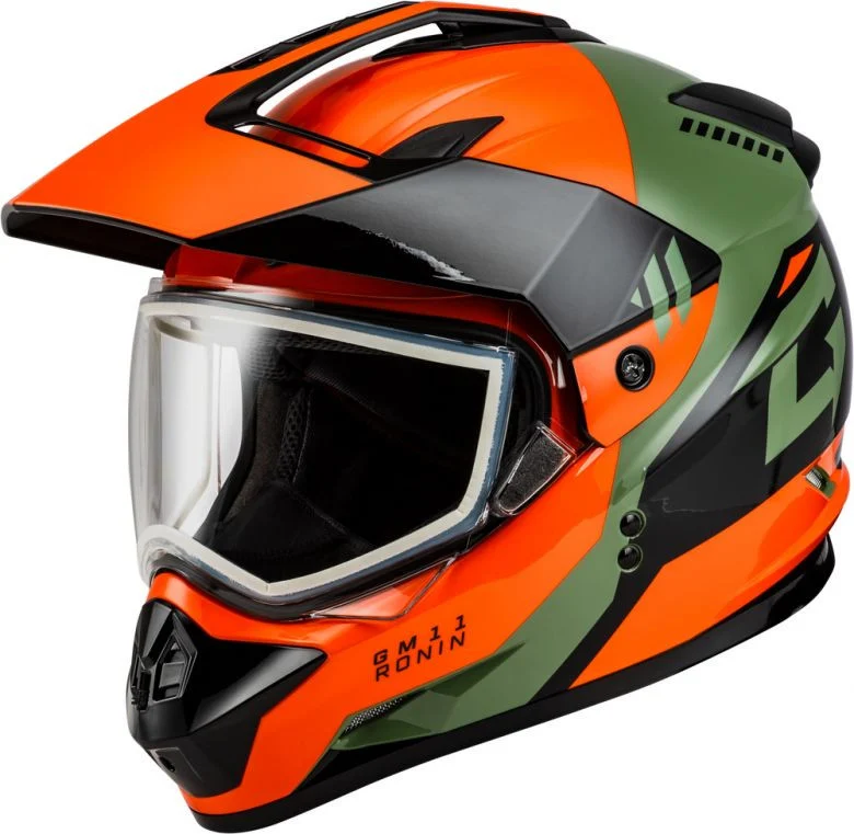 GMax GM11 Ronin Orange ADV Helmet