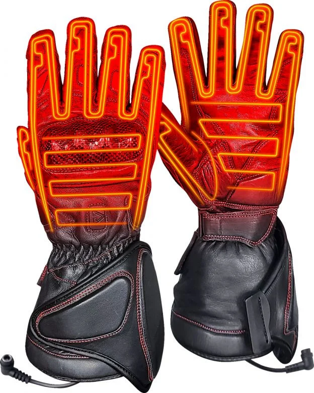 Gerbing Heated Clothing 12v Extreme Hard Knuckle Heated Gloves