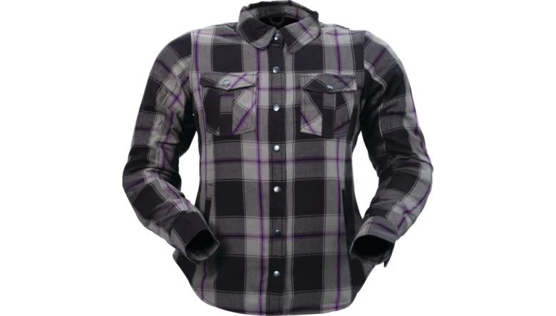Z1R Womens Ashwood Flannel Riding Shirt