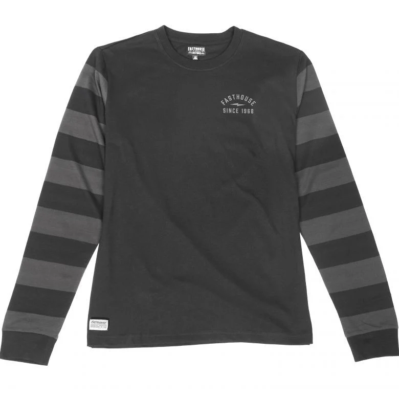 Fasthouse Blackout Yarn Dye Long Sleeve T-Shirt