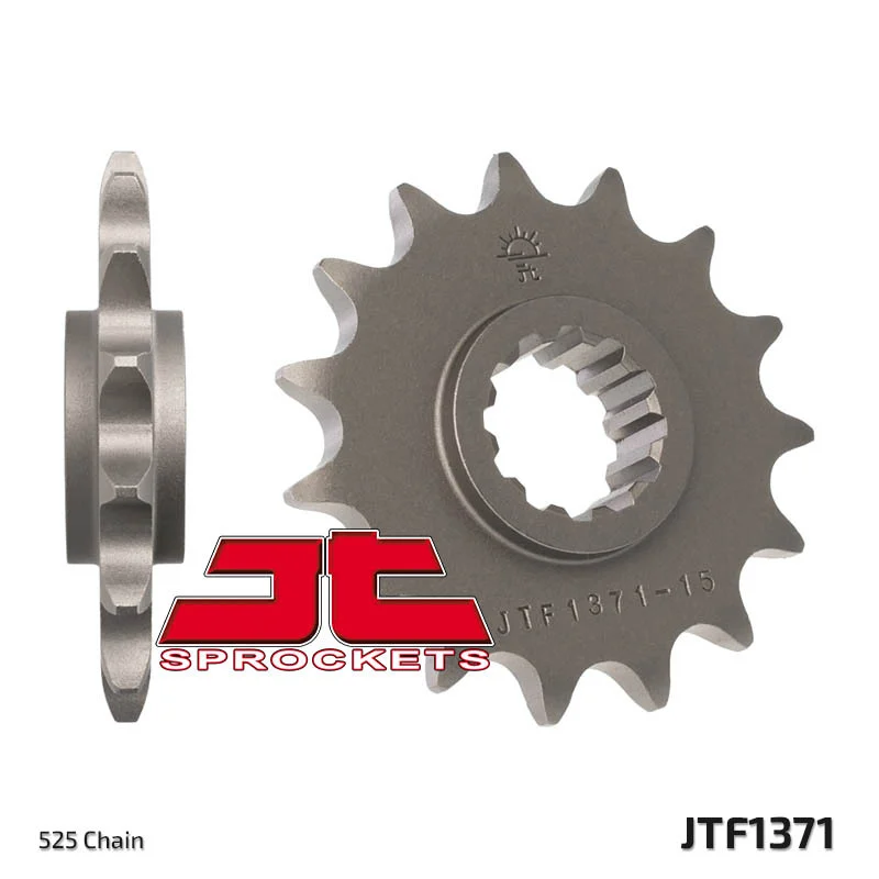 JT SPROCKETS Steel Standard Front Sprocket 1371 - 525