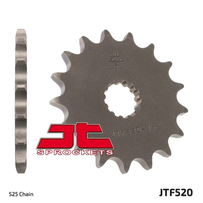 JT SPROCKETS Steel Standard Front Sprocket 520 - 525