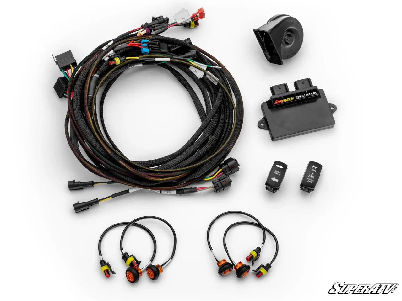 SuperATV Deluxe Self-Canceling Turn Signal Kit - Kawasaki Ridge