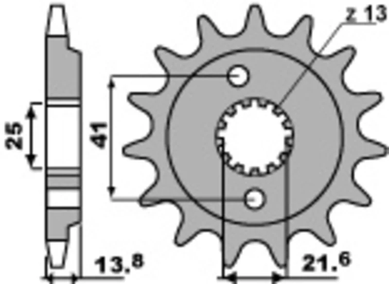 PBR Steel Standard Front Sprocket 346 - 525