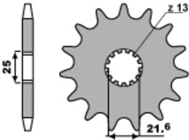 PBR Steel Standard Front Sprocket 564 - 525