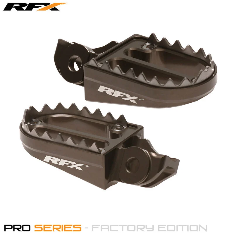 RFX Pro Series 2 Footrests Hard Anodised