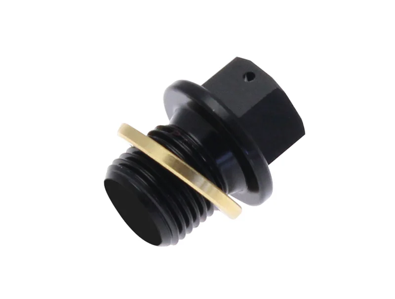 TECNIUM Oil Drain Plug - Aluminium Black M10x1,25x14