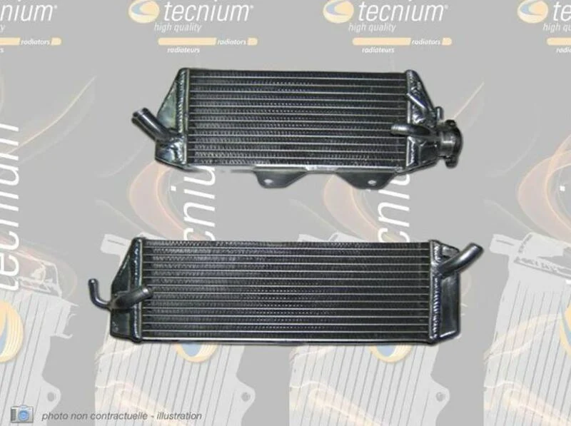 TECNIUM Right Water Cooler - Kawasaki KX450F